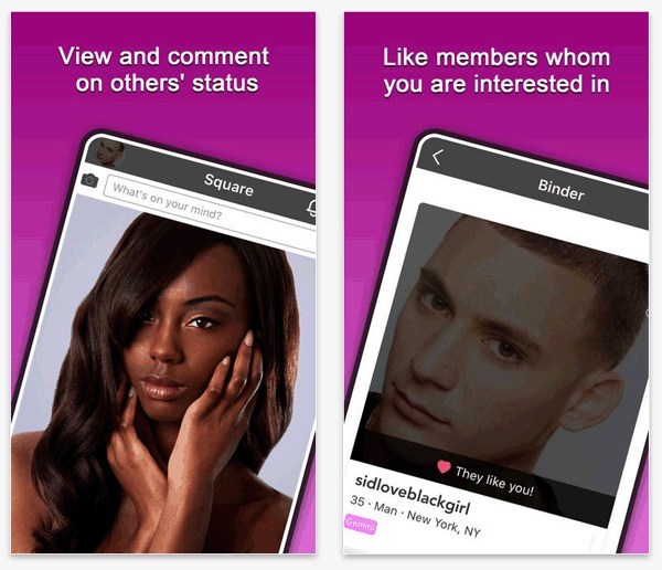Black White Interracial Dating App