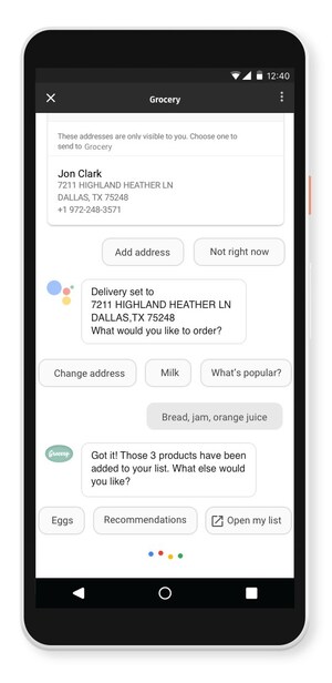 StorePower's New Platform Lets Grocers Offer Shopping via Google Assistant