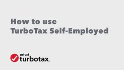 Video: As a self-employed individual, TurboTax makes doing your taxes easier.