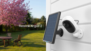 Reolink Argus™ 2 Wire-Free Rechargeable Battery &amp; Solar-Powered Security Camera is Available for Order Globally