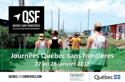 Journées Québec sans frontières 2018 (Groupe CNW/Cabinet de la ministre des Relations internationales et de la Francophonie)