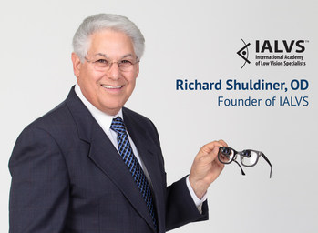 Richard Shuldiner, Founder International Academy of Low Vision Specialists - 40 years of Helping People With Vision Loss. For More Information visit www.LowVisionDoctors.com