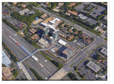 Aerial View of Reston Station Circa Summer 2016