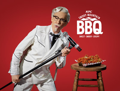 Beginning January 28, ads featuring multiple Grammy-Award winning entertainer Reba McEntire will air on television and computer screens nationwide to promote KFC's new Smoky Mountain BBQ fried chicken.