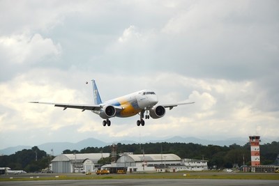 Pratt & Whitney, a division of United Technologies Corp. (NYSE: UTX), and Embraer celebrated the December delivery of the first two Geared Turbofan™ (“GTF”) PW1900G production engines for the E190-E2 aircraft. The E2 aircraft will enter into service with Widerøe Airlines, the largest regional airline in Scandinavia, in April 2018.