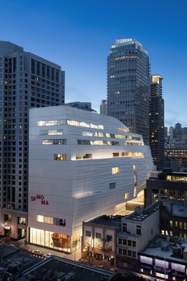 Snøhetta expansion of the San Francisco Museum of Modern Art (SFMOMA). ©Henrik Kam, courtesy SFMOMA