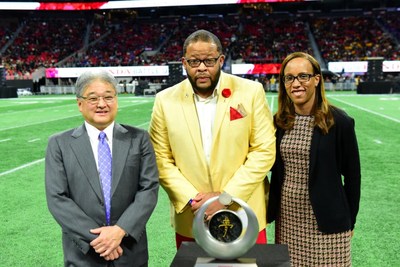 Brian "Blue" Smith was honored with the Honda HBCU Power of Dreams Award for his work with The BlueHeart Foundation, a nonprofit organization he created to help fulfill basic needs in Montgomery, Ala.