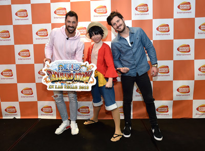 One Piece Thousand Storm Celebrated First Anniversary In Las Vegas With Help From Celebrity Fans Maksim Chmerkovskiy And Valentin Chmerkovskiy