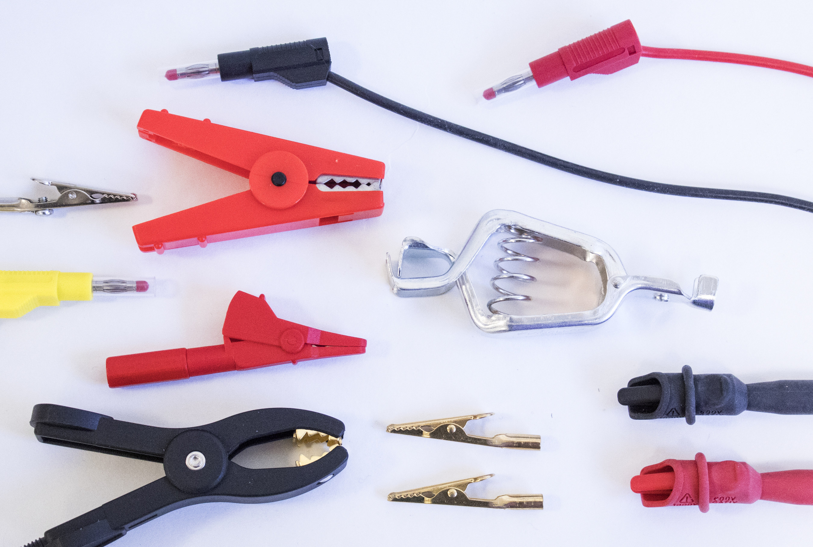 Mueller's product offering includes clips, banana plugs, test leads, and connectors and many more devices.