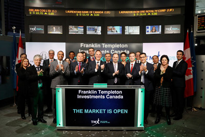 Franklin Templeton Investments Canada Opens the Market (CNW Group/TMX Group Limited)