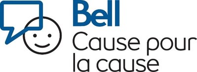 Logo : Bell Cause pour la cause (Groupe CNW/Bell Canada)