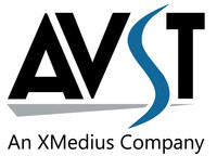 Logo: AVST, an XMedius Company (CNW Group/Les Solutions XMedius Inc.)