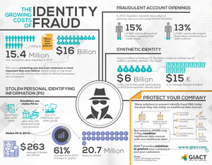 GIACT Infographic: The Growing Costs of Identity Fraud