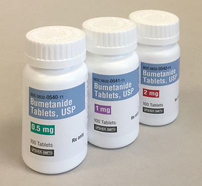 Bumetanide Tablets, USP, 0.5 mg, 1 mg, and 2 mg. Upsher-Smith Laboratories, LLC