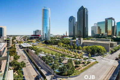 OJB Landscape Architecture wins AIA's 2018 Collaborative Achievement Award for Klyde Warren Park, a 5-acre freeway deck park in Dallas, Texas.