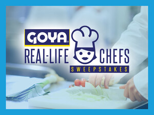 Goya Foods Launches its Real-Life Chefs Sweepstakes for a Chance to Win a Five-Day Chef Boot Camp Experience at The Culinary Institute of America in Napa Valley, California