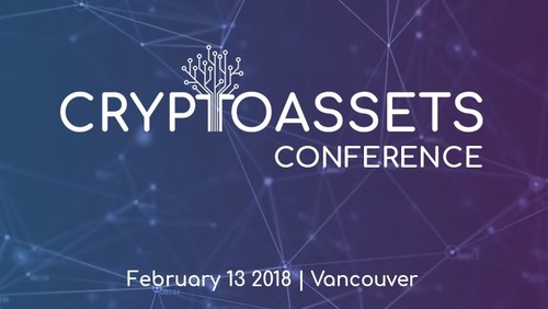 Cryptoassets Conference Vancouver is a full day event and single stream mix of educative and interesting panels that offer constructive discussions related to development of blockchain technology along with talks in regulation, governance and investments in crypto-currencies. (CNW Group/Cryptoassets Conference)