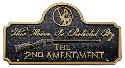 Henry 2nd Amendment Plaque