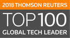 Sharp Named a 2018 Thomson Reuters Top 100 Global Technology Leader