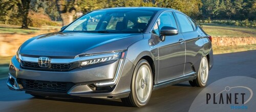 Schedule a test drive of the 2018 Honda Clarity Plug-In Hybrid at Planet Honda, located at 15701 West Colfax Ave. in Golden, CO