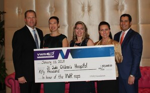 The VWR Foundation to Donate $50,000 to St. Jude Children's Research Hospital in Honor of VWR Sales Team