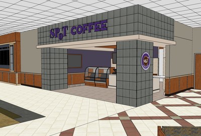 A rendering of the new Spot Roswell Park Express Cafe (CNW Group/Spot Coffee (Canada) Ltd.)