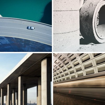 Infrastructure built with concrete is long lasting, safe and durable.