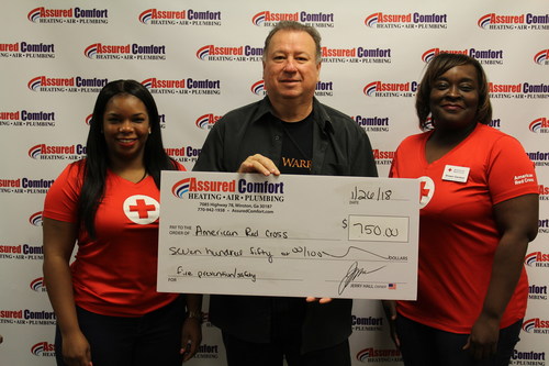 Atlanta-area home service company Assured Comfort is supporting The American Red Cross of Georgia's Home Fire Campaign as part of its continuing community service and outreach.