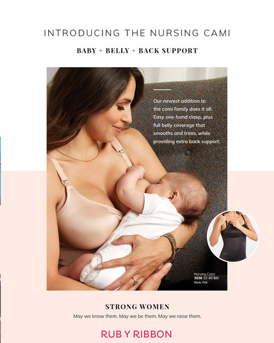 Ruby Ribbon Introduces Its First Nursing Camisole