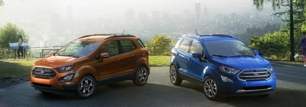 The 2018 Ford EcoSport is the smallest and most affordable crossover in the Ford lineup, and it's available at Fitzgerald Auto Group.