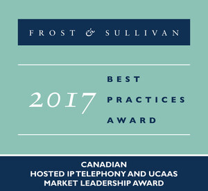 Bell Recognized by Frost &amp; Sullivan for its Outstanding Leadership in the Hosted IP Telephony and UCaaS Industry
