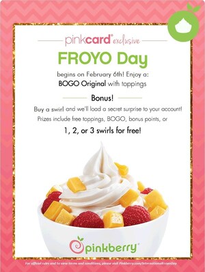 Pinkberry Celebrates National Frozen Yogurt Day with BOGO Deal and Chance to Win Three Free Swirls