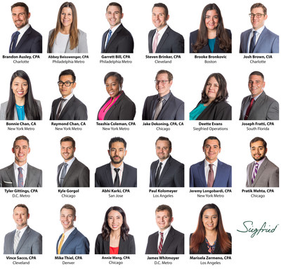 Siegfried Welcomes New Professionals