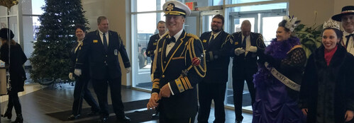 Tom Leonard, co-owner of Fury Motors, was crowned King Boreas during the 2018 St. Paul Winter Carnival.
