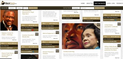 BlackFacts.com delivers Black History to your desktop, tablet or phone in a unique and excitingly rich structure - fully indexed and searchable. Videos, Speeches, Articles, Facts and more.