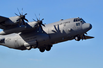 UTC Aerospace Systems recently completed the first of two contracted Lockheed Martin C-130H propeller upgrades for the Air National Guard’s 153rd Airlift Wing. Photo Credit: Air National Guard