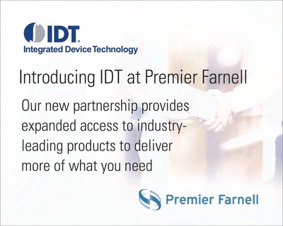 Introducing IDT at Premier Farnell