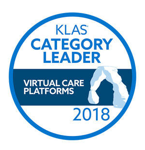 InTouch Health® Ranked by KLAS® as 2018 Category Leader for Virtual Care Platforms within Value Based Care Market Segment