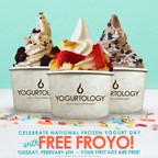 Yogurtology Celebrates National Frozen Yogurt Day With Free Froyo