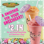 Maui Wowi Discounts Smoothies For Straw-Sharing Couples And Solo Sippers This Valentine's Day