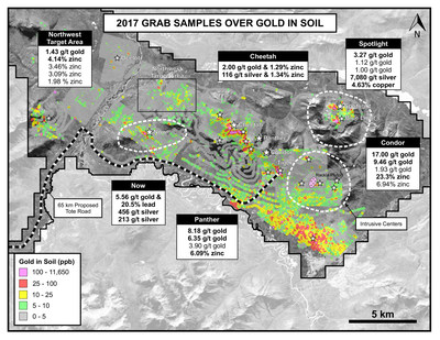Rau Project Gold in Soil (CNW Group/ATAC Resources Ltd.)