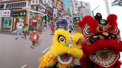 Lion Dance Parade: Lion dance, as a traditional performance, played a crucial role in the lives of old Hong Kong. In Asian culture, lion dance symbolises good luck and fortune, therefore it can be seen alongside the thunderous sound of firecrackers in various festive celebrations. Visitors are invited to experience the festive atmosphere by mimicking the lion dance and big Buddha using the props!