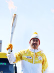 Chinese Brand Shines at Pyeongchang: ANTA Sports Representatives Participate in the Olympic Torch Relay again after a Decade