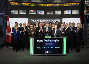 Pond Technologies Holdings Inc. Opens the Market