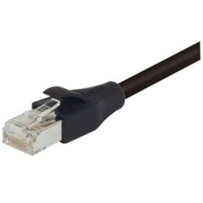 Cat5e Shielded Industrial Ethernet Patch Cords with Low-Smoke Zero-Halogen Jackets