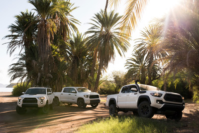 The pulse-pounding, heart-racing TRD Pro Series from Toyota returns for its next generation of off-road dominance. For 2019, Tundra, 4Runner and Tacoma will all feature Fox shocks and a host of impressive off-road equipment tuned and designed by the engineers at Toyota Racing Development (TRD).