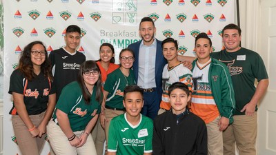 Spring Branch youth spent the morning with their home-run hero, Carlos Correa.