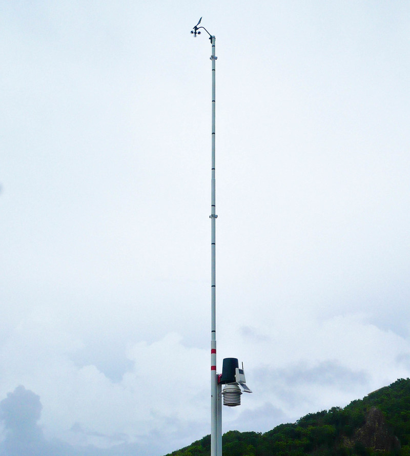 Davis Weather Station Records RecordSetting High Wind Speed