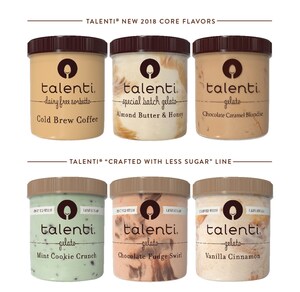 Talenti® Gelato &amp; Sorbetto Announces New 2018 Flavors