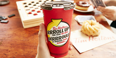 Get Excited Canada: RRRoll Up the Rim to Win® is Back with New Prizes and More Ways to Play (CNW Group/Tim Hortons)